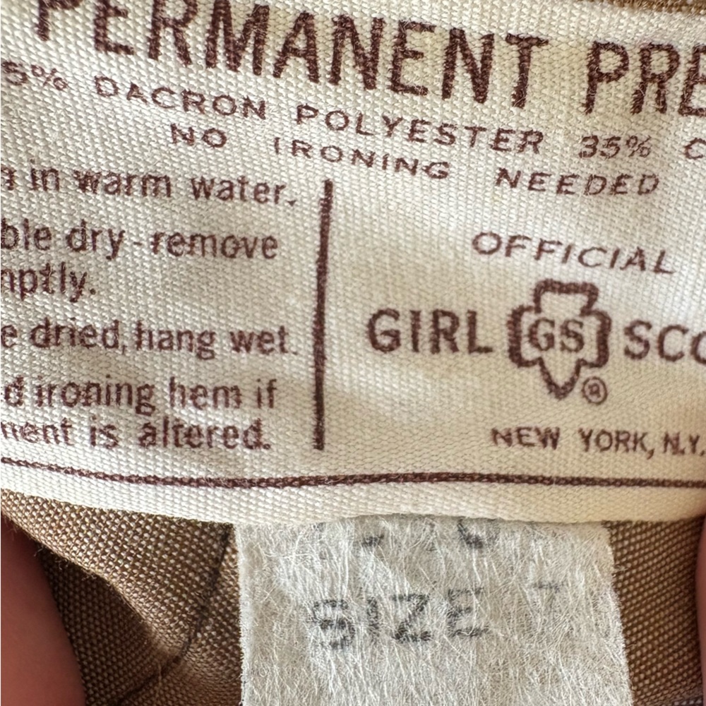Vintage Girl Scout uniform pieces - Picture 4 of 4